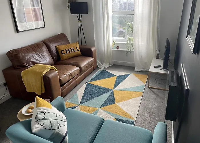 2-bed Flat In Summerbridge Pet Friendly Apartman *